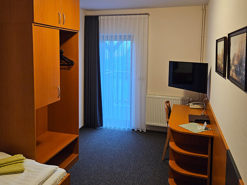 Hotel „Zur Wildtränke“ in Spremberg - Einzelzimmer