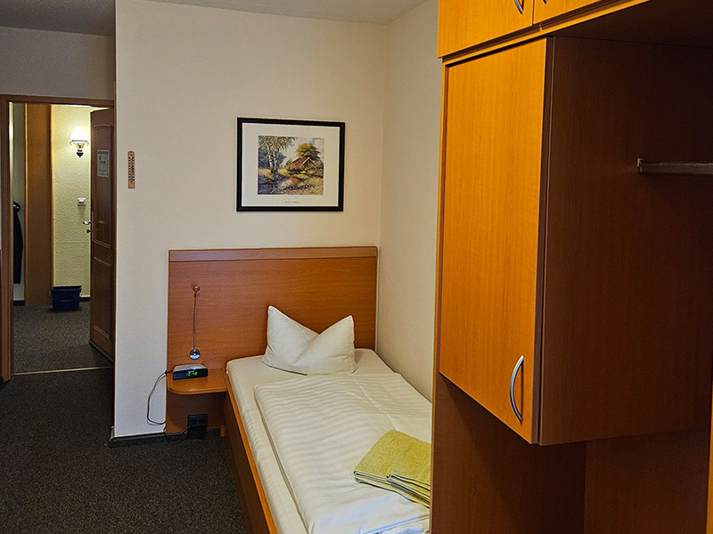 Hotel „Zur Wildtränke“ in Spremberg - Einzelzimmer